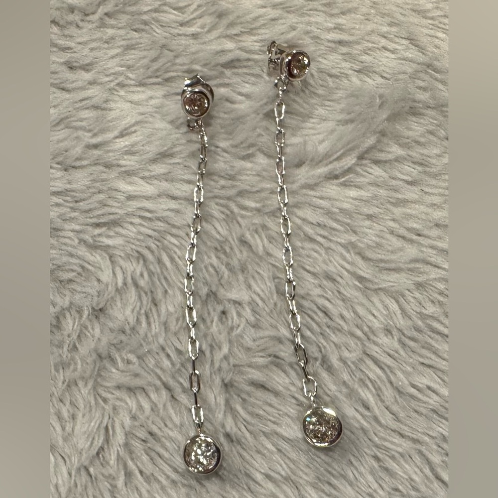 Fashion silver earrings